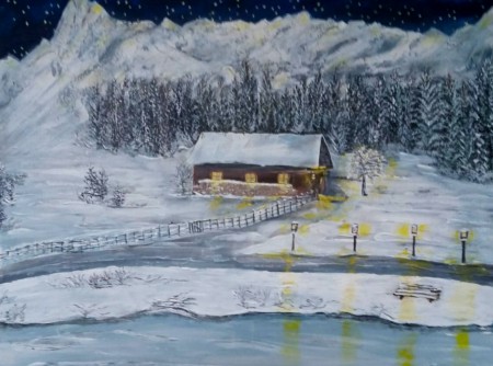 Winterland,80/60,Acryl,80/60,90€